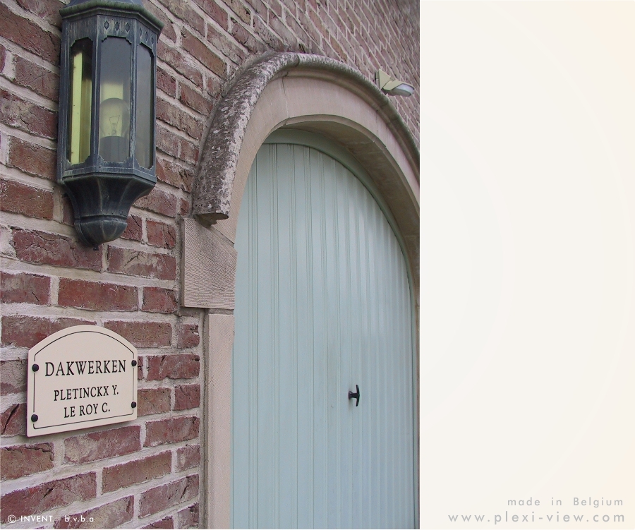 Plaque professionnelle Cottage 020