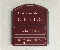 Plaque professionnelle Cottage 05