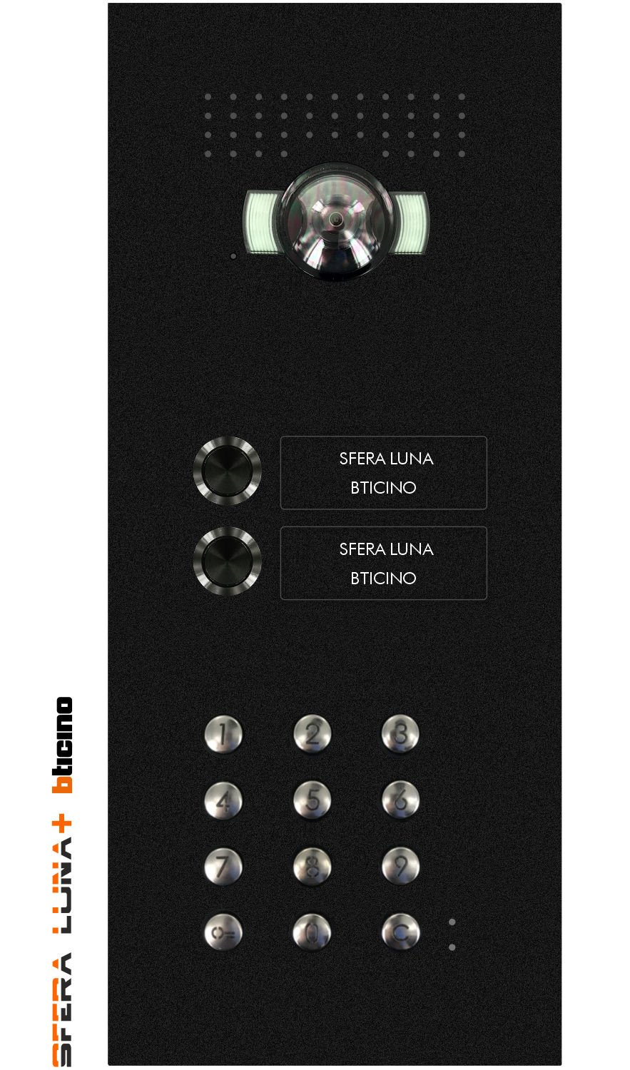 Video Parlofonie SFERA LUNA+2 Push-buttons keypad High-End Bticino (350030)