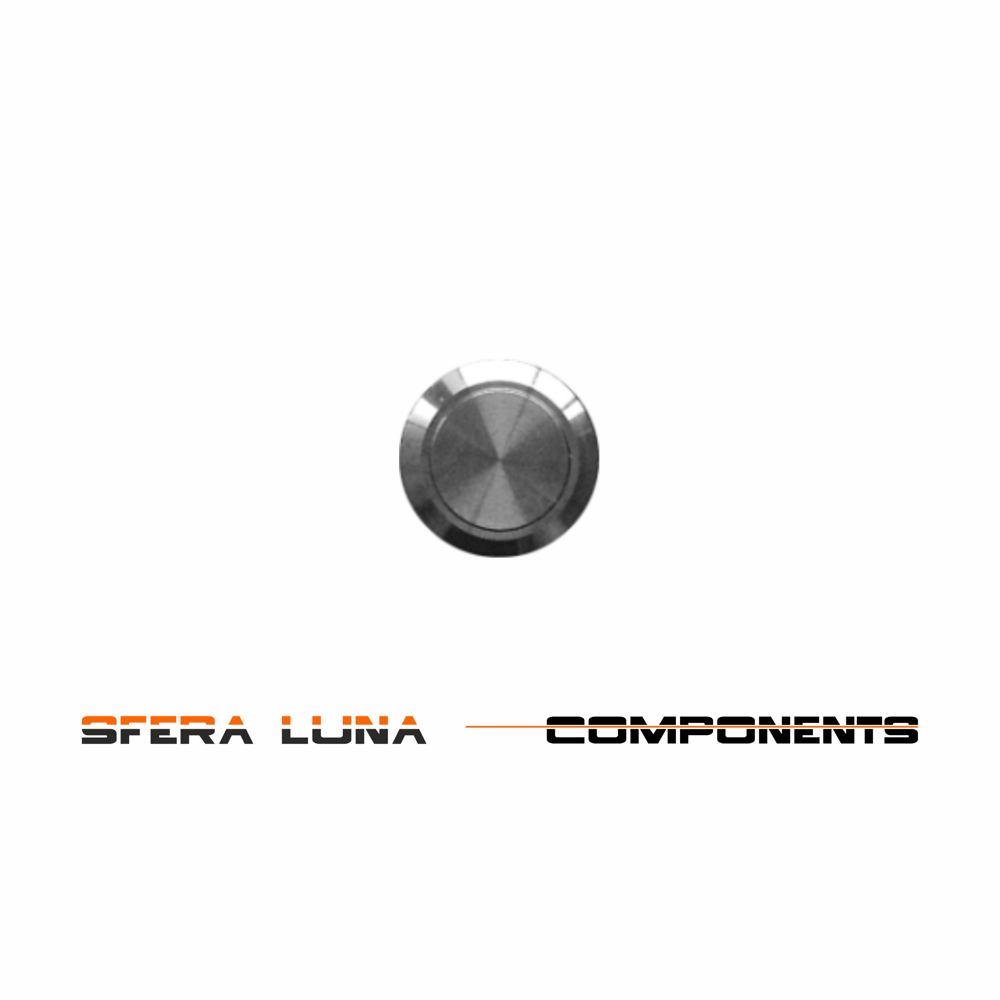 RVS / INOX Belknop | Plexi-View: RVS / INOX Belknop