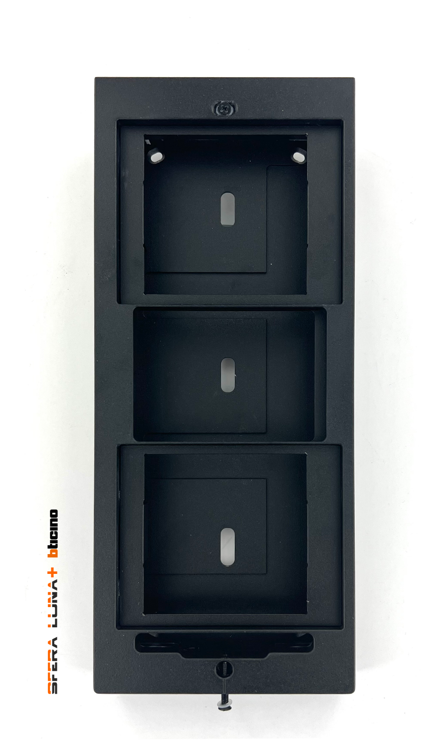 Opbouwdoos of Opbouwbak  SFERA LUNA+ 3 MODULES voor  kit Bticino ref. 363931 of Kit Bticino ref. 354014