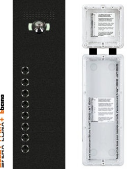 SFERA LUNA+8 Drucktaster Video-Gegensprechanlage High-End Bticino