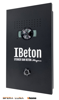 Video Intercom High-End Bticino SFERA LUNA PURE LOGO
