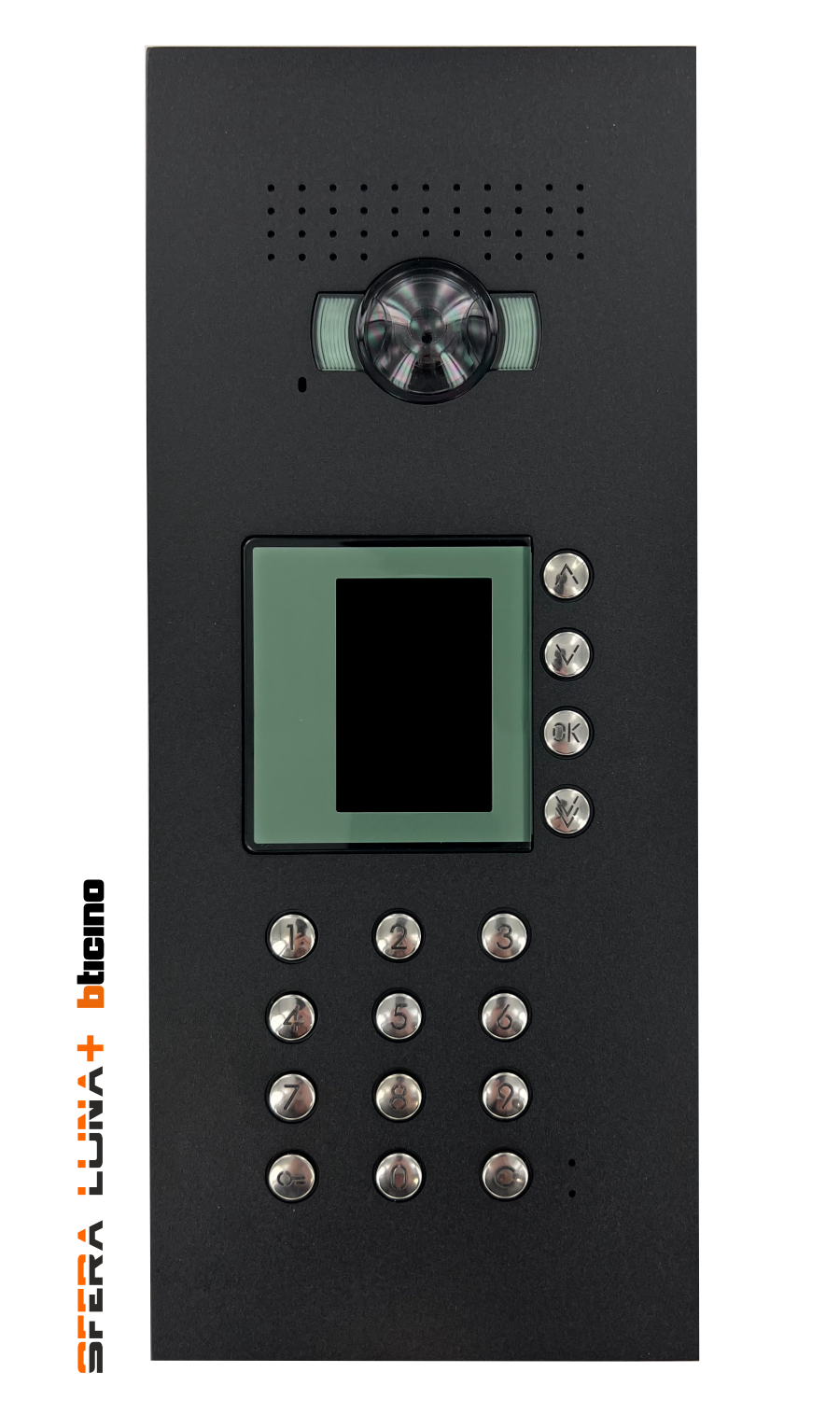 SFERA LUNA+ Ecran Alphanumérique Clavier à code Vidéo-parlophonie BTicino Module haut de gamme  (350030)
