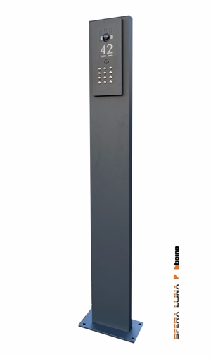 Videosprech- und Kommunikationssäule für BTicino Sfera Luna-Kits – für 1, 2 oder 3 Module