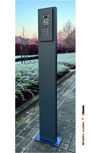 Videosprech- und Kommunikationssäule für BTicino Sfera Luna-Kits – für 1, 2 oder 3 Module