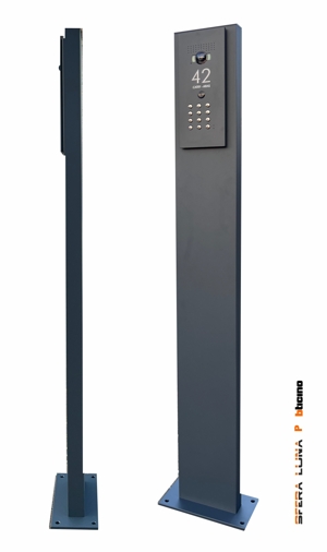 Videosprech- und Kommunikationssäule für BTicino Sfera Luna-Kits – für 1, 2 oder 3 Module