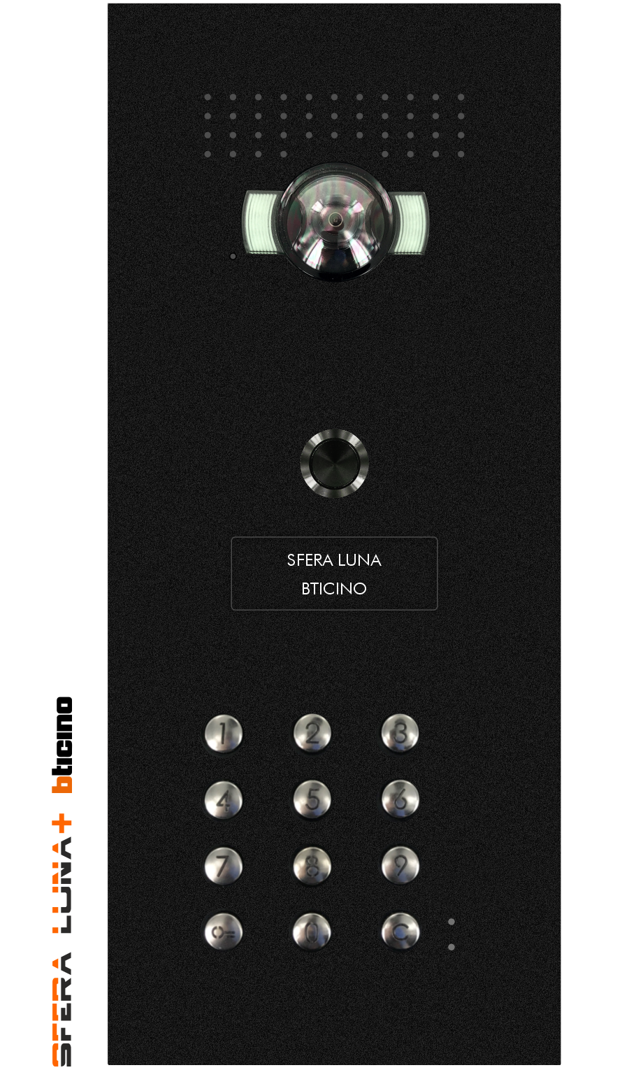 SFERA LUNA Kit 363931N – High-End Video Door Entry System with Classe 300EOS Indoor Unit