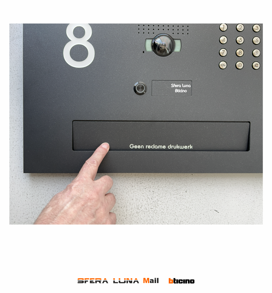 Plexi-View: VIDEOCITOFONIA BTICINO SFERA LUNA+ con TASTIERA NUMERICA ...