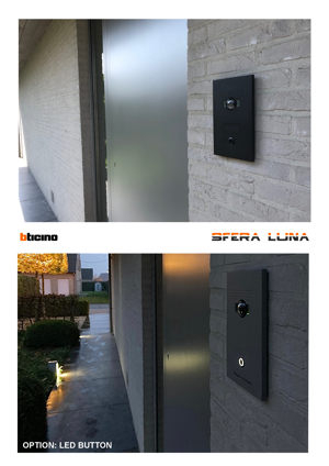 SFERA LUNA1 Push-Button Video Intercom System – High-End Bticino