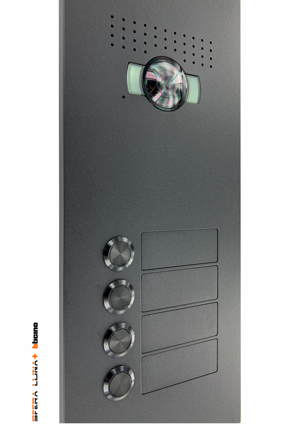 SFERA LUNA+4 Push buttons DOOR STATION VIDEO INTERCOM Bticino