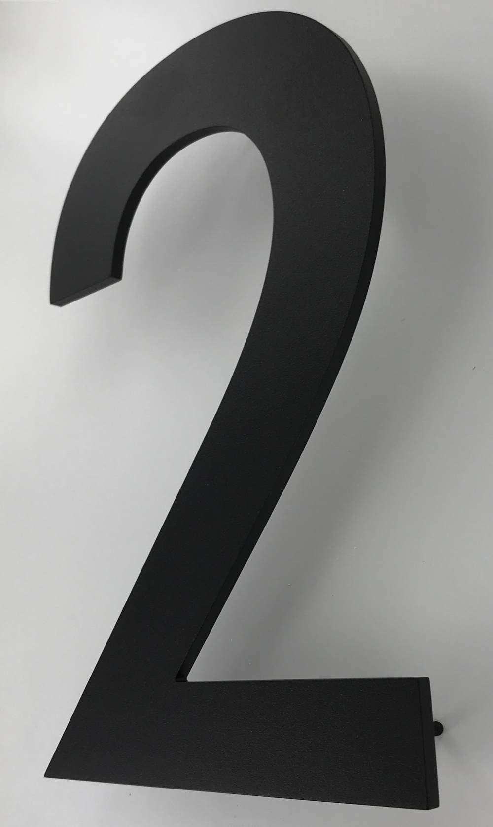 House Number 2D 10cm Artisan Milled House Number 2D 10cm Artisan Milled