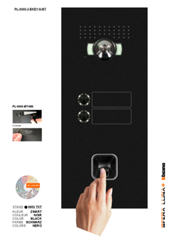 SFERA LUNA+ EKEY S-LINE 02 Fingerprint Reader Video entry panel High-End Bticino