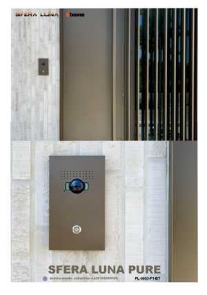 Vidéo Interphone haut de gamme Bticino LUNA PURE