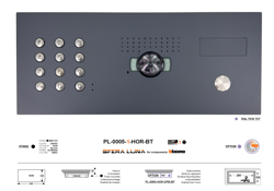 SFERA LUNA+1 HORIZONTAL CLAVIER À CODE VIDÉOPHONIE HIGH-END BTICINO