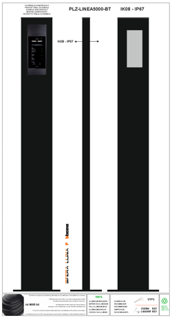 LUNA VIDEO PHONE COLUMN/communication for Bticino LINEA 5000 