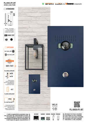 Video Intercom High-End Bticino LUNA PURE
