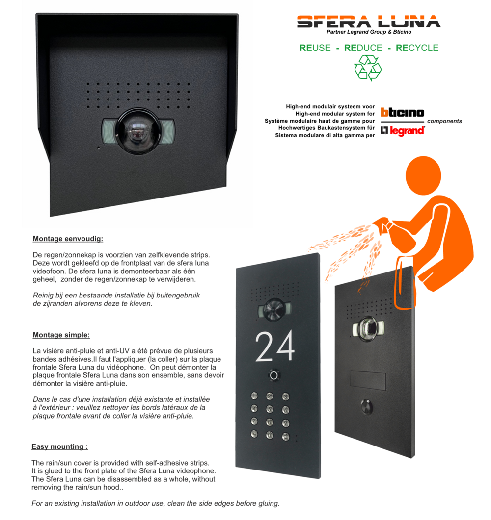 Sfera Luna Copricapo antipioggia / parasole 143