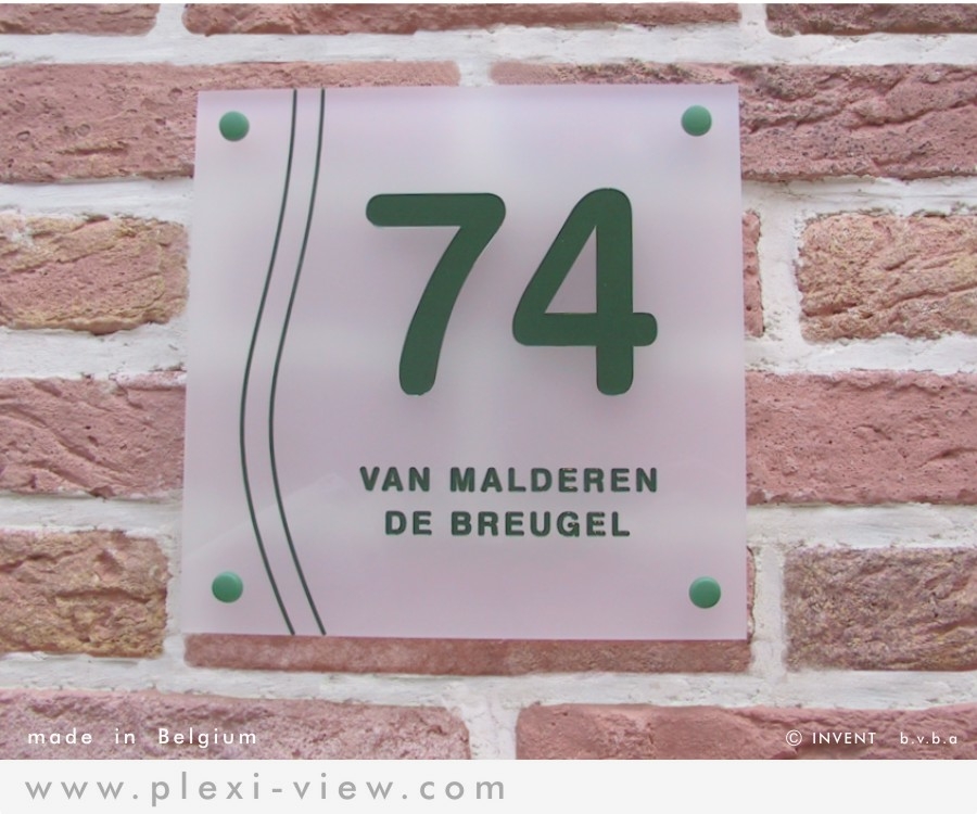 NUMERO DE MAISON UC2 DESIGN 01 NUMERO DE MAISON UC2 DESIGN 01