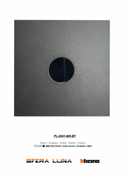 SFERA LUNA Frontale tastiera con lettore di badge RFID (stand alone)