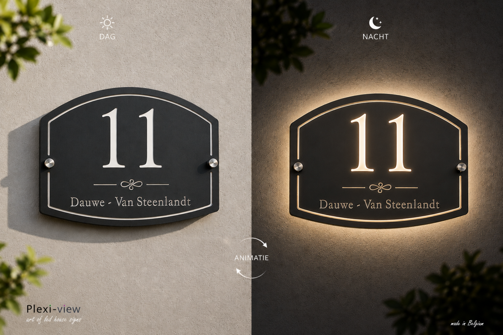 NUMERO CIVICO COTTAGE COUNTRY LED 