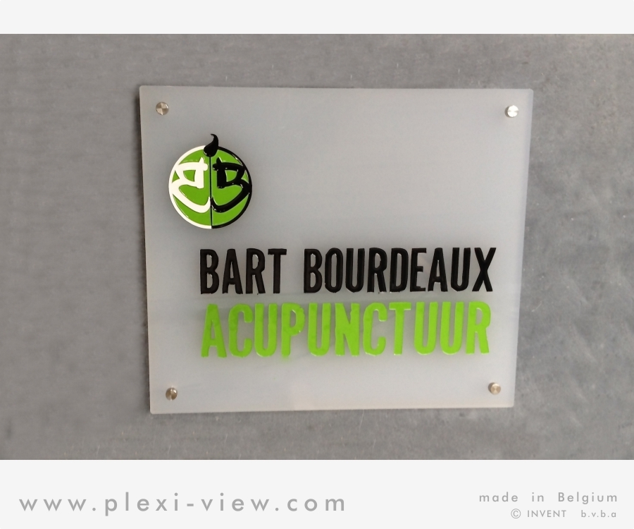 nameplate design medical acupuncture