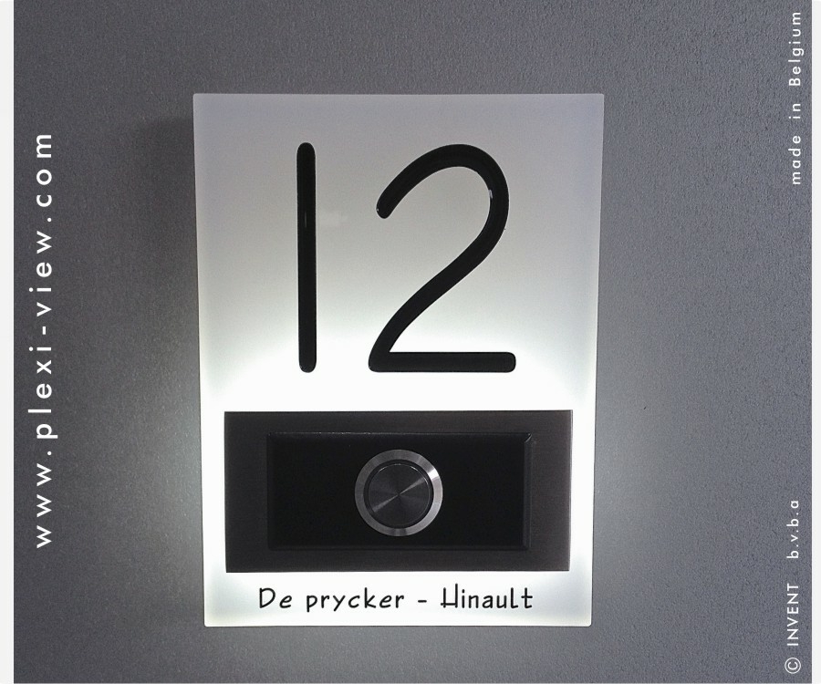 HOUSE SIGN LED DOORBELL MINI 01