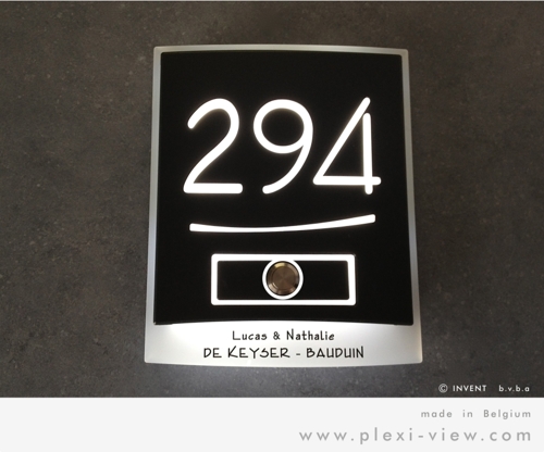 LED NUMERO SONNETTE UR 02 LED NUMERO SONNETTE UR 02