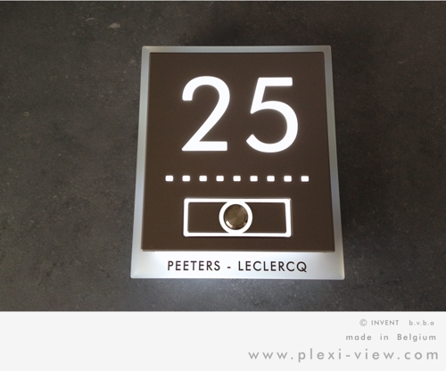 LED NUMERO SONNETTE UR 01 LED NUMERO SONNETTE UR 01