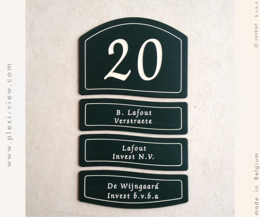 PLAQUE PROFESSIONNELLE COTTAGE 028