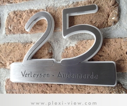 HOUSE SIGN STAINLESS STEEL 316 SHADOW 02