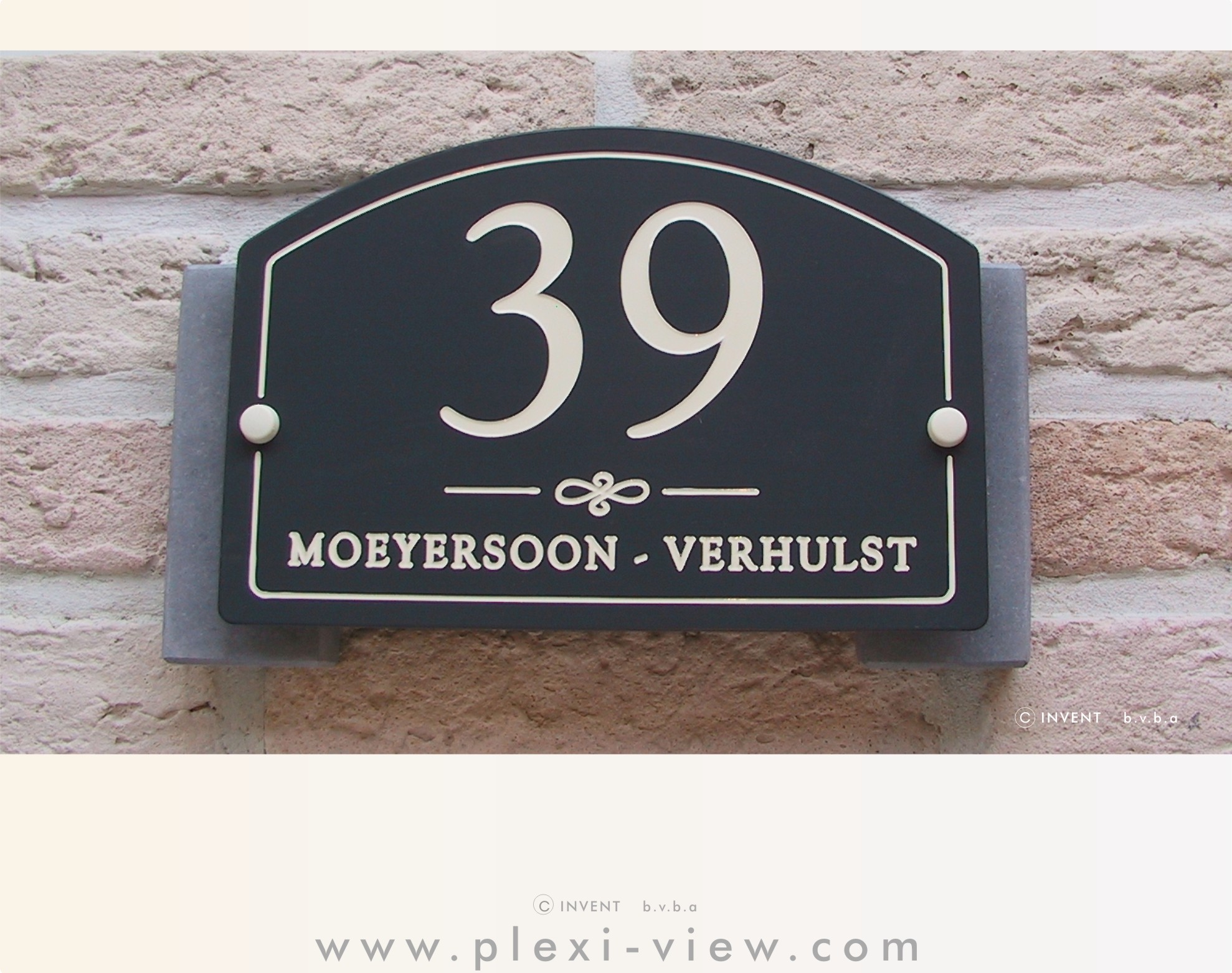 Huisnummer Cottage Horti | Plexi-View: