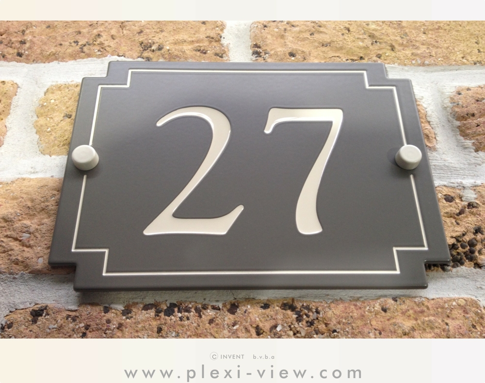 HOUSE SIGN COTTAGE DUO QUARTI NUMBER