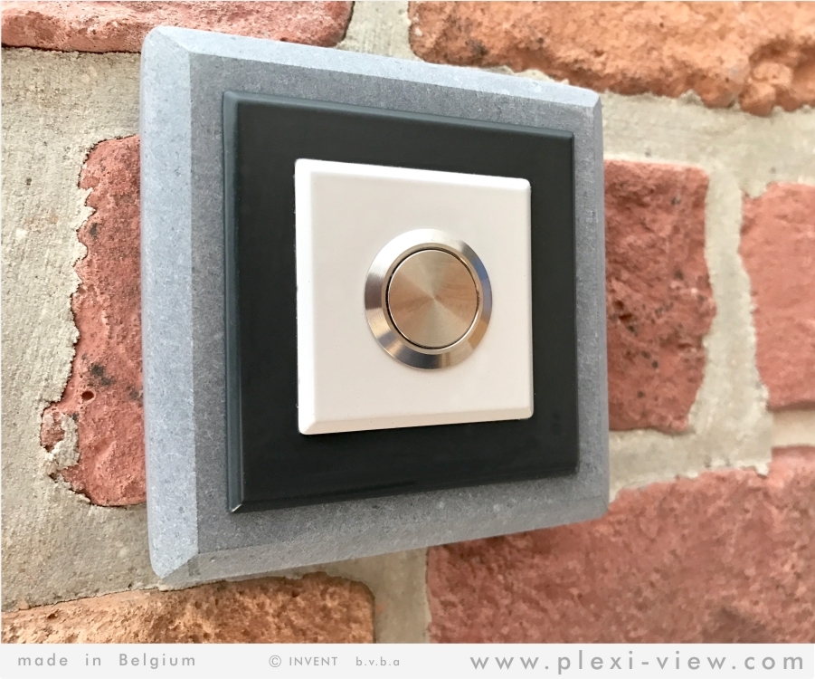 Doorbell natural stone trio V SQUARE