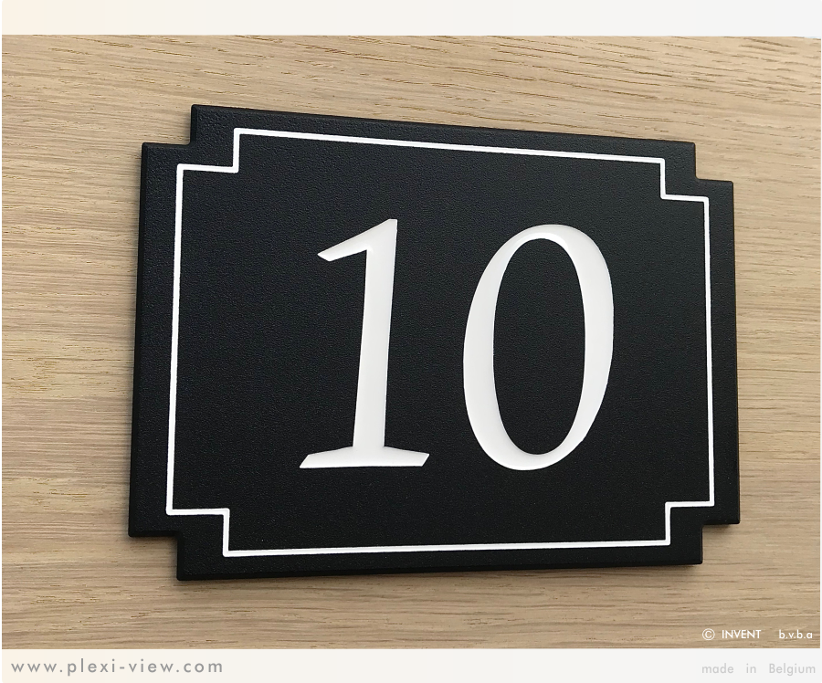 NUMERO DE MAISON COTTAGE DUO QUARTI NUMERO